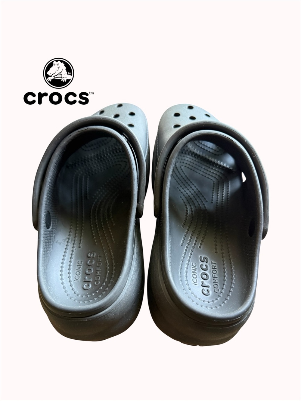 Platform Crocs clogs - Picture 3 of 5